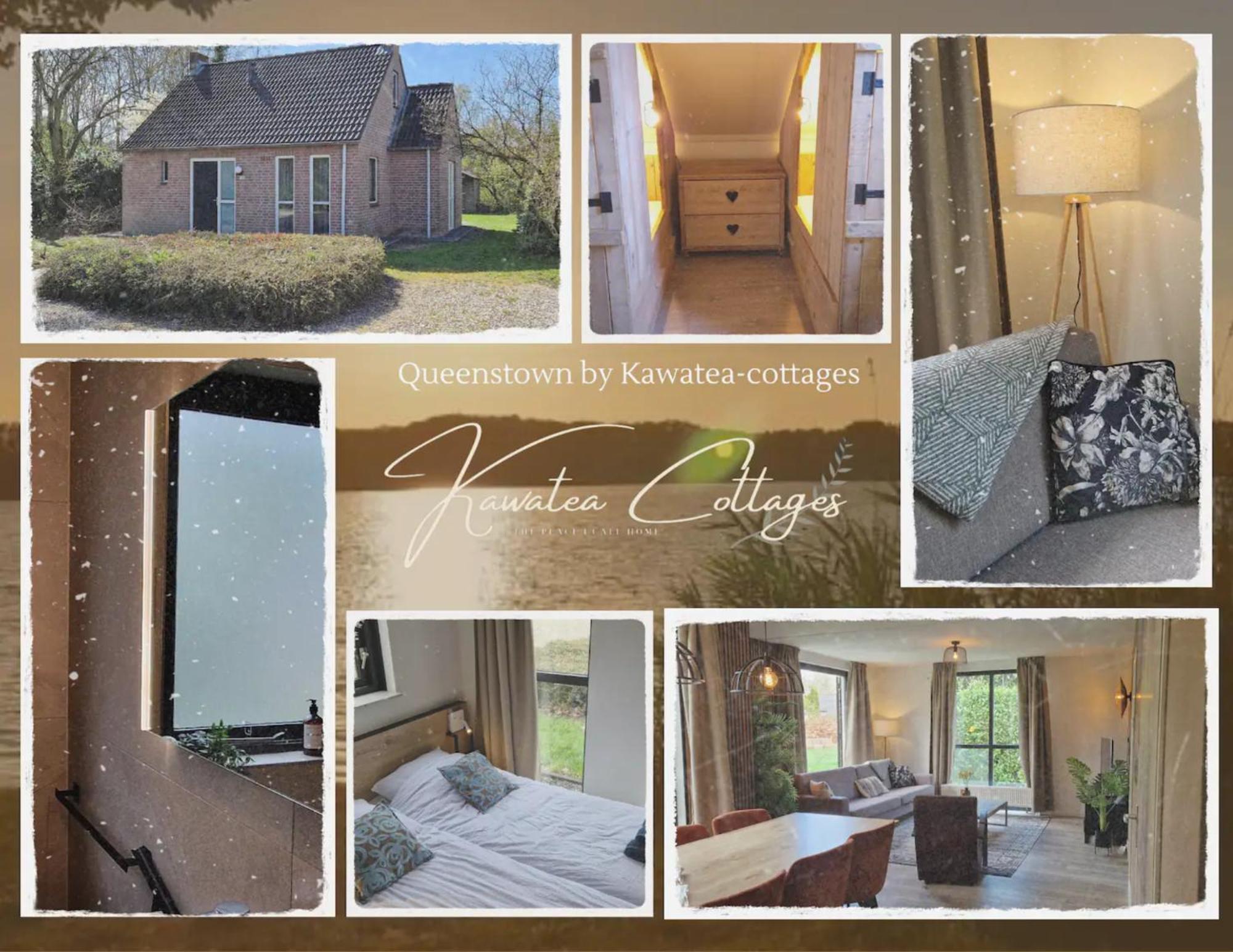 Forestview 'Queenstown' 6 Pers Very Child-Friendly By Kawatea Cottages (Adults Only) Ewijk Exterior photo